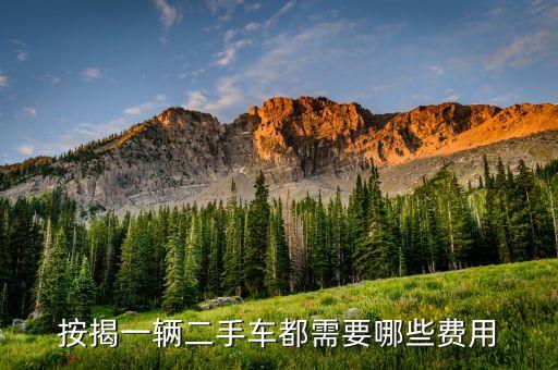 二手車貨款都用什么手續(xù)費(fèi)，二手車貸款工商銀行要收哪些費(fèi)用