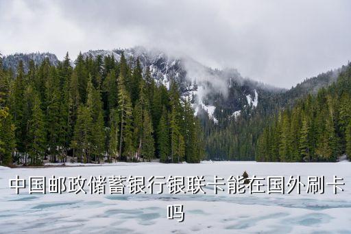 中國(guó)郵政儲(chǔ)蓄銀行銀聯(lián)卡能在國(guó)外刷卡嗎