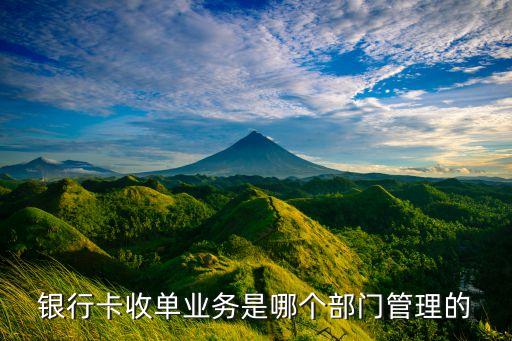 銀行收卡業(yè)務(wù)是什么意思啊，銀行卡收單業(yè)務(wù)外包 是什么意思