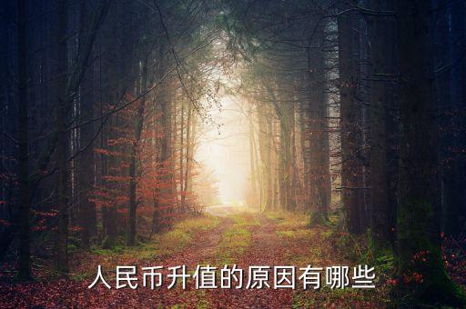 人民幣匯率為什么升值，人民幣匯率為何升值