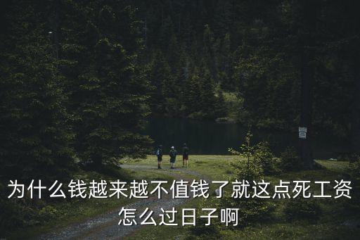 為什么錢越來越不值錢了就這點死工資怎么過日子啊