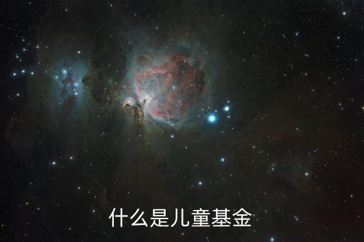 兒童基金什么意思，兒童基金是什么