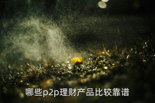 什么p2p理財(cái)比較安全嗎，什么P2P理財(cái)公司最安全