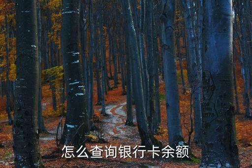 查銀行卡余額打什么電話查詢，查銀行卡里有好多錢打什么號碼