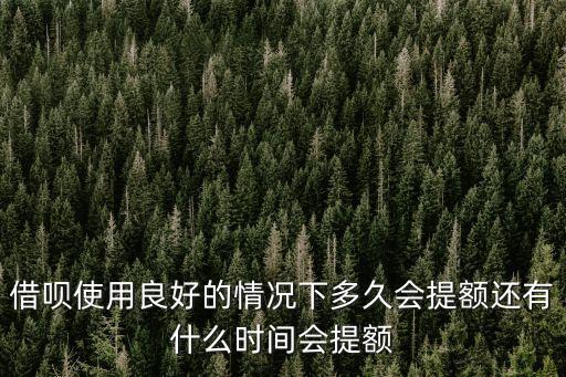 螞蟻借唄什么時(shí)候提額度，支付寶螞蟻借唄額度一般什么時(shí)候提升