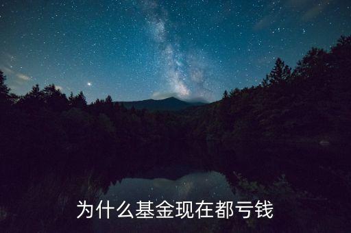 為什么基金現(xiàn)在都虧錢