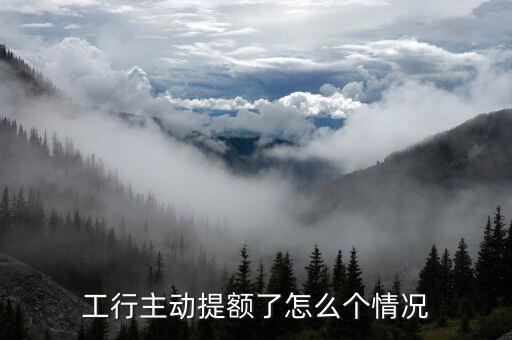 提額成功是什么情況，工行主動提額了怎么個情況