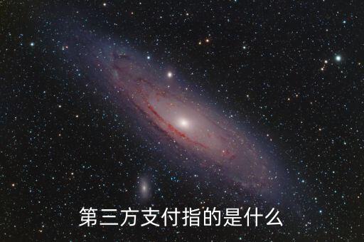第三方支付指的是什么