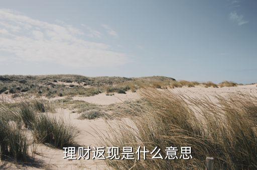 為什么別人理財有返現(xiàn)，理財產(chǎn)品沒到期為何有幾塊錢打到卡里