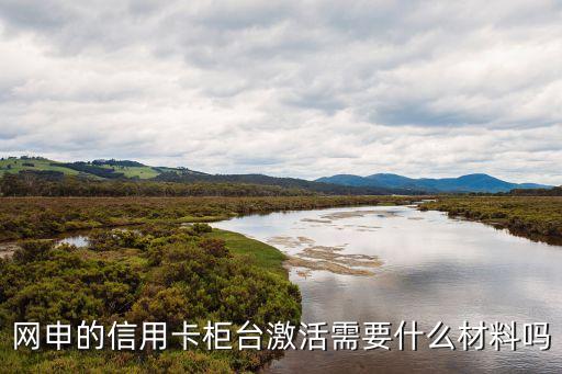 網(wǎng)申的信用卡柜臺(tái)激活需要什么材料嗎