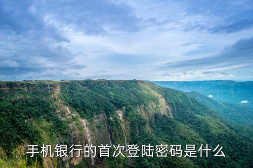 手機(jī)銀行的首次登陸密碼是什么