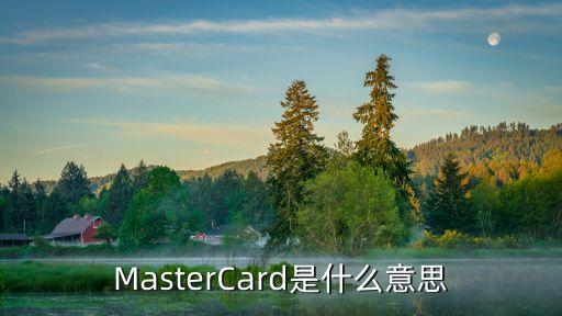 MasterCard是什么意思