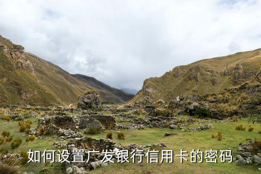 廣發(fā)銀行信用卡怎么改密碼是什么意思，信用卡怎么改密碼修改
