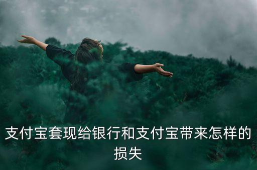 支付寶套現(xiàn)給銀行和支付寶帶來怎樣的損失