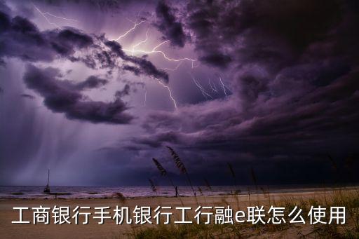 工商融e聯(lián)登錄有什么用，工商銀行手機(jī)銀行工行融e聯(lián)怎么使用