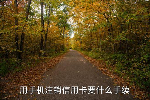 信用卡銷戶要帶什么資料，信用卡注銷要什么手續(xù)怎么注銷
