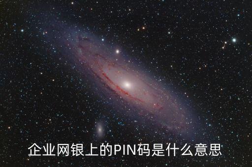 銀行pin碼是什么意思，工行的PIN碼是什么意思麻煩告訴我