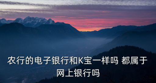 農(nóng)行有什么電子，農(nóng)業(yè)手機銀行有什么功能