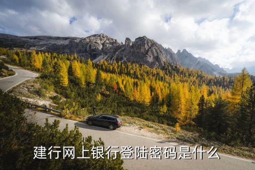 個人建設(shè)銀行登錄密碼是什么，中國建設(shè)銀行網(wǎng)上銀行登錄的初始密碼是什么
