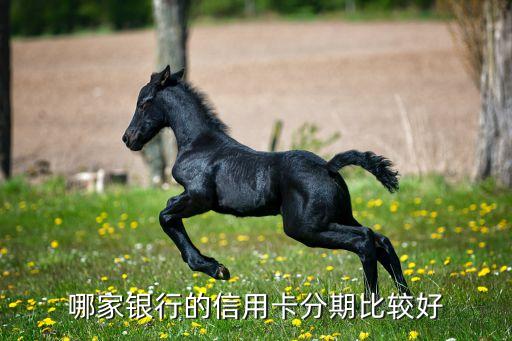哪家銀行的信用卡分期比較好