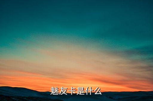 魅友卡是什么