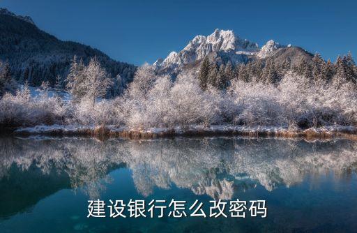 建設(shè)銀行如何重置密碼是什么原因，建設(shè)銀行怎么重置登陸密碼
