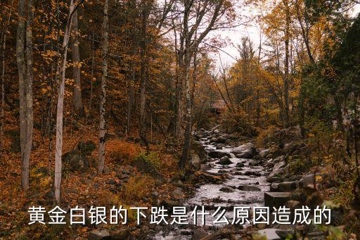 黃金白銀的下跌是什么原因造成的