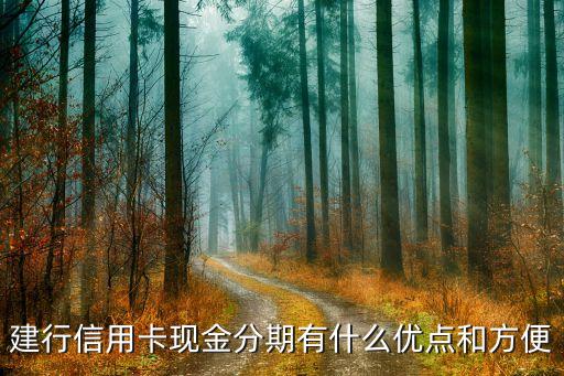 信用卡現(xiàn)金分期什么用，招商信用卡 額度內(nèi)現(xiàn)金分期有什么用