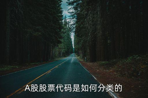 A股股票代碼是如何分類(lèi)的