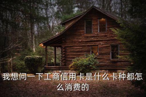 我想問一下工商信用卡是什么卡種都怎么消費(fèi)的
