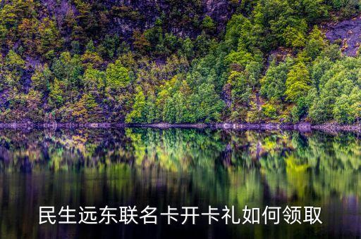 民生遠(yuǎn)東聯(lián)名卡開(kāi)卡禮如何領(lǐng)取