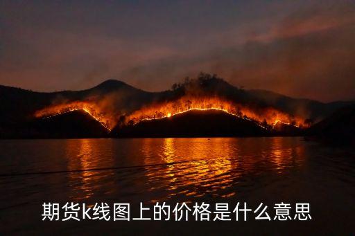 期貨k線圖上的價(jià)格是什么意思