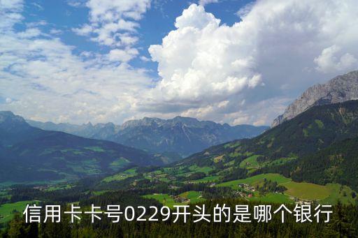 信用卡開頭號碼是什么卡，1010開始的卡號是哪個銀行的信用卡