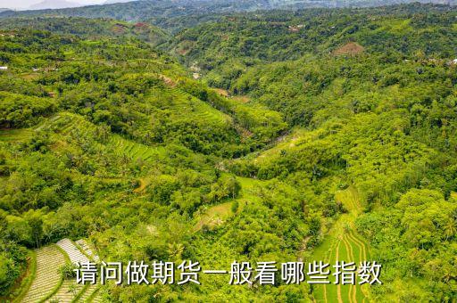 請(qǐng)問(wèn)做期貨一般看哪些指數(shù)