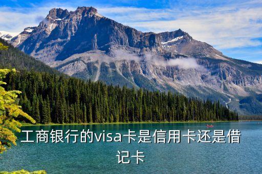 工商銀行的visa卡是信用卡還是借記卡