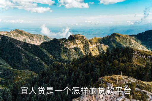 宜人貸網(wǎng)上是什么，宜人貸是真的嗎可以借錢嗎