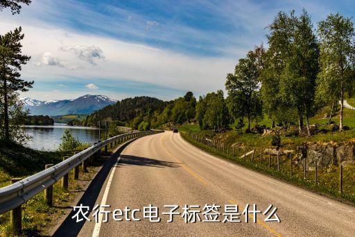 農(nóng)行etc電子標(biāo)簽是什么