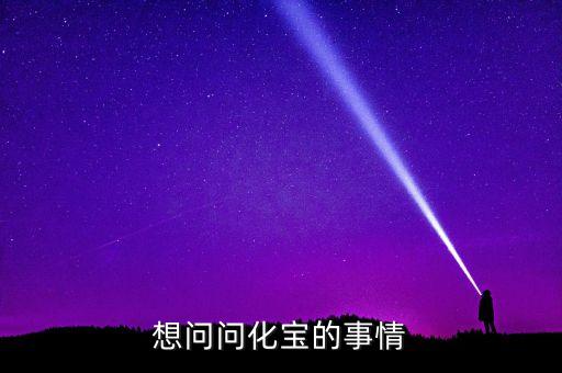 想問問化寶的事情