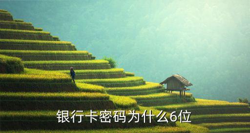 銀行卡密碼為什么6位