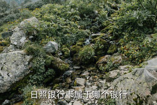 日照銀行卡屬于哪個銀行