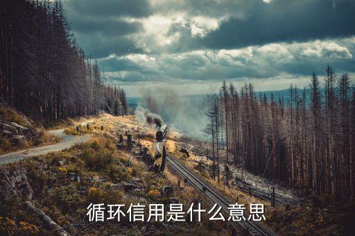 循環(huán)信用賬戶是什么意思，循環(huán)信用是什么意思