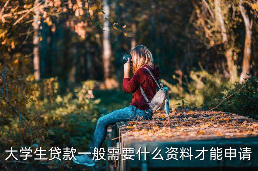 大學生辦貸款要帶什么手續(xù)，大學生貸款一般需要什么資料才能申請