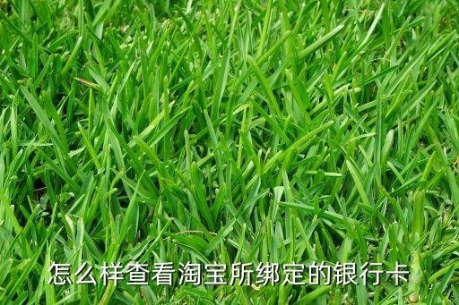 怎么看淘寶用什么卡，淘寶上在哪里查看用那個(gè)銀行卡付的款