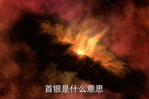 首銀是什么意思