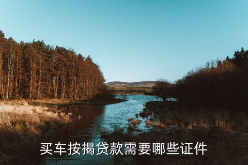 車貸都查什么手續(xù)，買車分期付款要什么手續(xù)