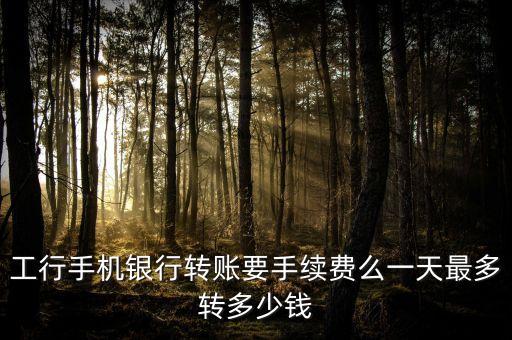 工商自動(dòng)轉(zhuǎn)賬手續(xù)費(fèi)多少錢，工商銀行手機(jī)銀行轉(zhuǎn)賬手續(xù)費(fèi)怎么算同省異地