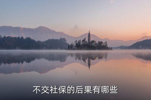 沒有社保會影響什么影響什么影響，不買社保對于我們今后的生活有什么影響
