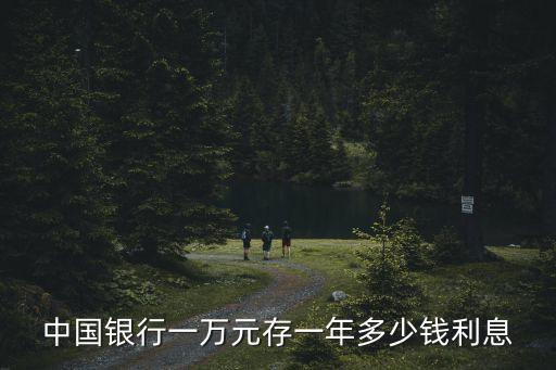 現(xiàn)在中行利率是多少錢(qián)，中國(guó)銀行一萬(wàn)元存一年多少錢(qián)利息