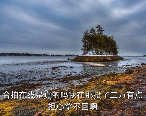 合拍在線是真的嗎我在那投了二萬(wàn)有點(diǎn)擔(dān)心拿不回啊
