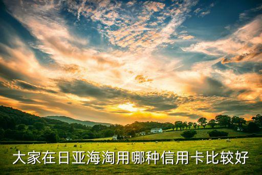 日亞 用什么信用卡，想在美亞和日亞網(wǎng)購(gòu)用什么信用卡好